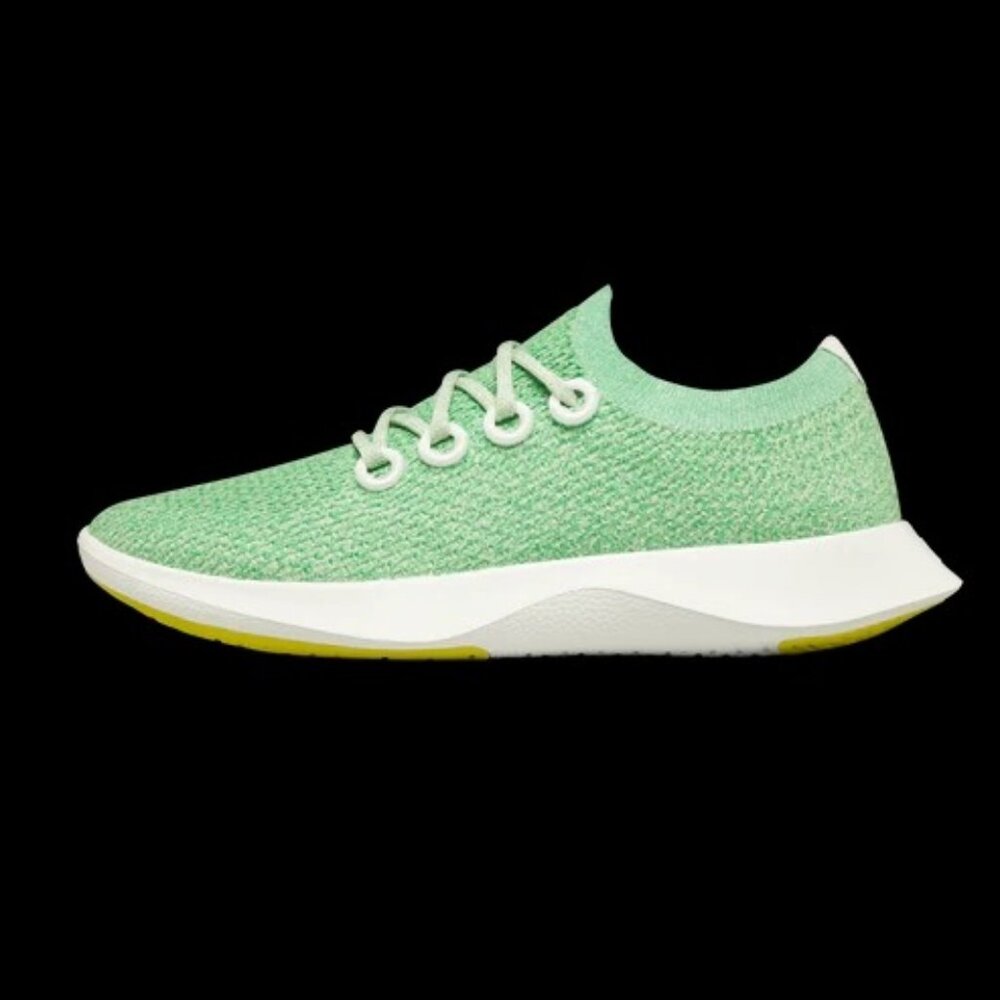NWB Allbirds Tree Dasher Running Shoes Lyra Bright White Size M12 - Picture 2 of 7